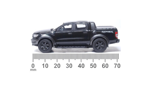 Oxford Ford Ranger Raptor Agate Black Metallic 76FR001 Side