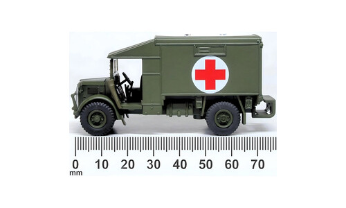 Oxford 51st Highlands Division 1944 Austin K2 Ambulance 76K2002 Side