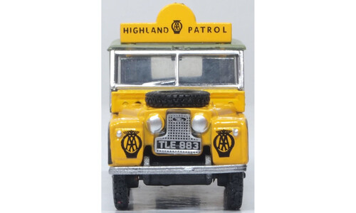 Oxford Land Rover Series I 88" Canvas AA Highland Patrol 76LAN188025 Front