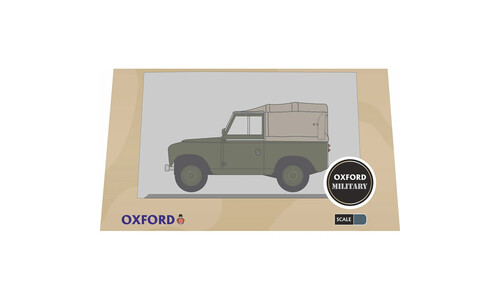 Oxford Land Rover Series II Swb Canvas Reme 76LR2S006 Side