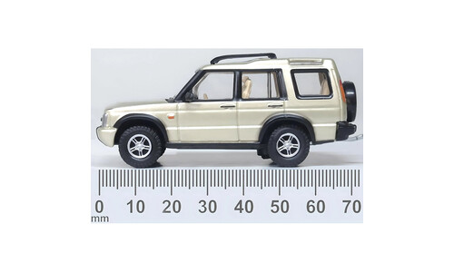 Oxford Land Rover Discovery 2 White Gold 76LRD2002 Side