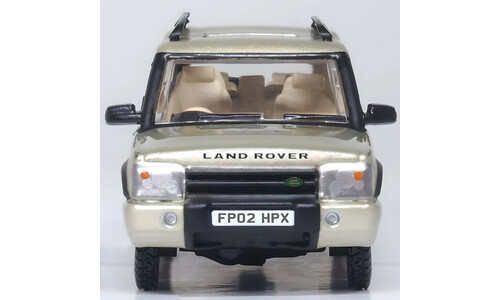 Oxford Land Rover Discovery 2 White Gold 76LRD2002 Front