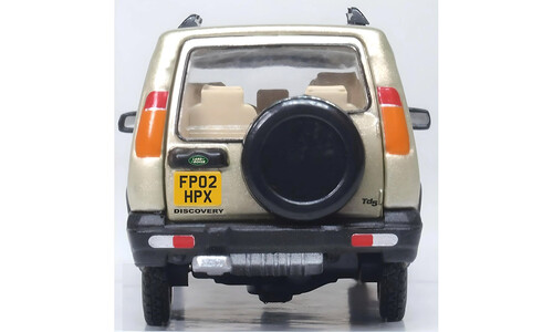 Oxford Land Rover Discovery 2 White Gold 76LRD2002 Rear