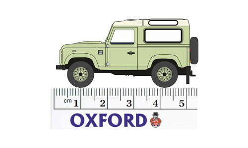 Oxford Land Rover Defender 90 Grasmere Green Heritage 76LRDF007HE Side