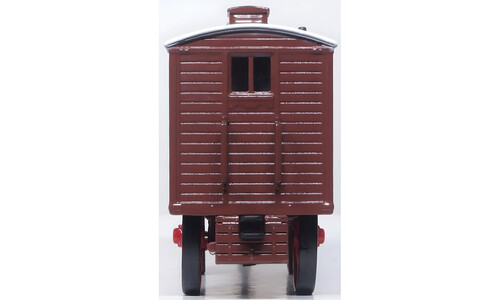 Oxford OO Living Wagon Brown 76LW005 Rear