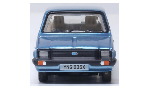 Oxford Austin Mini Metro Denim Blue Metallic 76MET002 Front