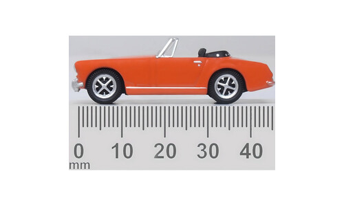 Oxford Mg Midget MkIII Blaze Orange 76MGM001 Side