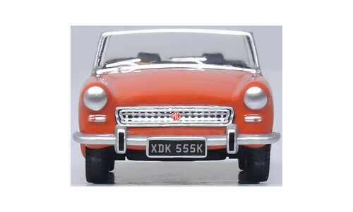 Oxford Mg Midget MkIII Blaze Orange 76MGM001 Front