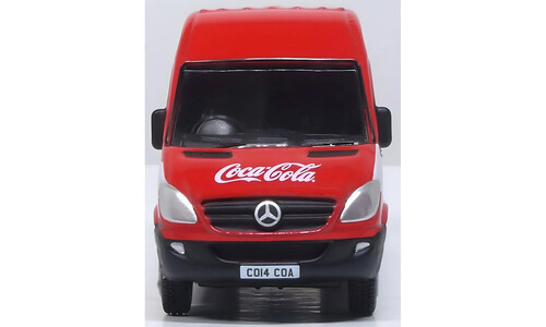 Oxford Mercedes Sprinter Coca Cola 76MSV007CC Front