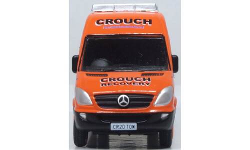 Oxford Mercedes Sprinter Van Crouch 76MSV011 Front