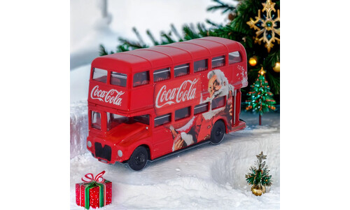 Oxford Routemaster Coca Cola Xmas 76RM114CC Side