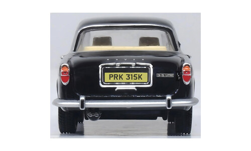 Oxford Rover P5B Black (Wilson/Thatcher) 76RP5002 Rear