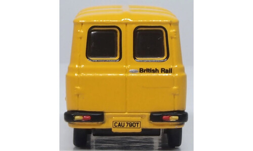 Oxford Sherpa Van British Rail 76SHP012 Rear