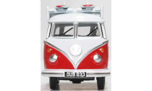 Oxford VW T1 Bus & Surfboards-Coca Cola 76VWS008CC Front