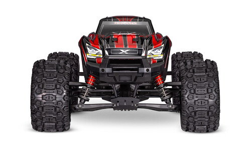 Traxxas X-Maxx Belted 8S 4WD Brushless Monster Truck Red Edition 77096-4 RED Front