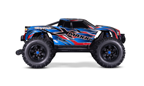 Traxxas X-Maxx 8S 77096-4 BLUE Side