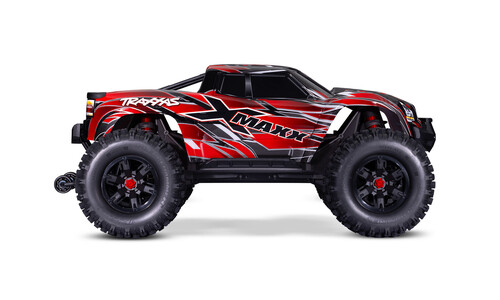 Traxxas X-Maxx Belted 8S 4WD Brushless Monster Truck Red Edition 77096-4 RED Side