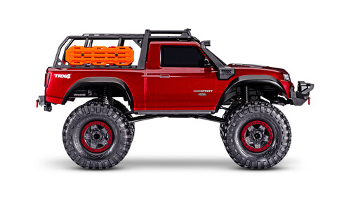 Traxxas TRX-4 Sport High Trail 4WD Rock Crawler Red Editon 82044-4RED Right-Side