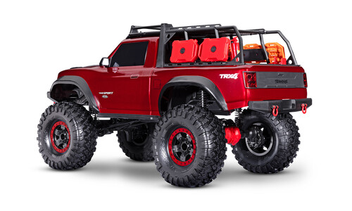 Traxxas TRX-4 Sport High Trail 4WD Rock Crawler Red Editon 82044-4RED Left-Side