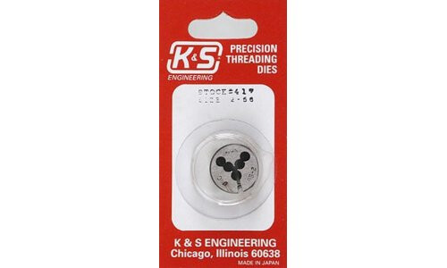 K&S 2-56 Threading Die imperial KS417