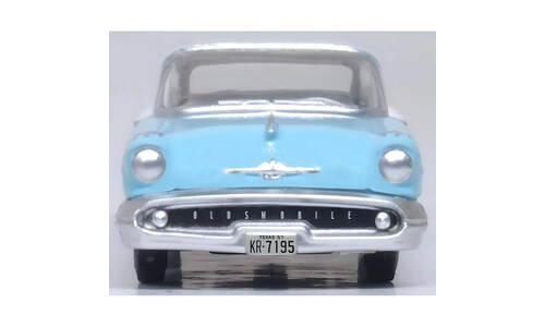 Oxford Oldsmobile 88 Convertible 1957 Banff Blue/Alcan White 87OC57002 Front