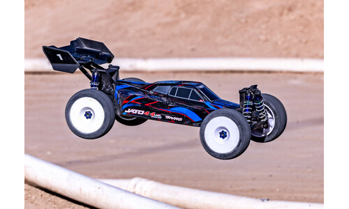 Traxxas Jato 4X4 VXL RC Buggy 90386-4 BLUE Action