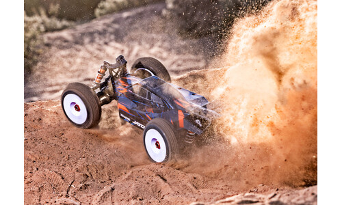 Traxxas Jato 4X4 VXL 1/8 Electric Brushless Buggy - Orange 90386-4 Action