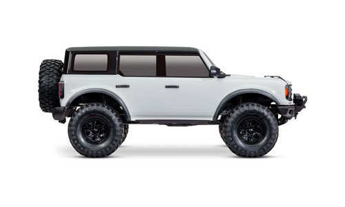 Traxxas TRX-4 2021 Ford Bronco Rock Crawler White Edition 92076-4WHT Side