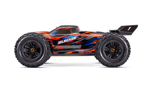 Traxxas Sledge Belted 4WD RTR Brushless Monster Truck 95096-4 Side