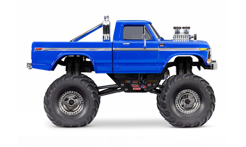 Traxxas TRX-4M 1/18 Ford F150 4x4 Monster Truck Blue Editon 98044-1 Right Side