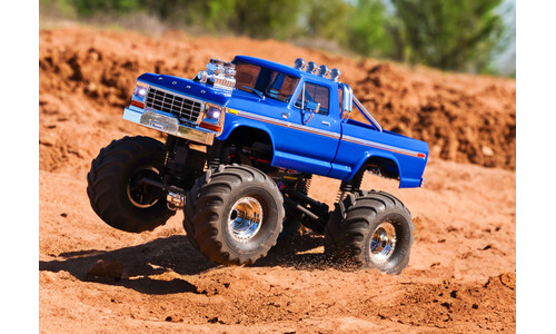 Traxxas TRX-4M 1/18 Ford F150 4x4 Monster Truck Blue Editon 98044-1 Action