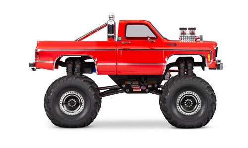 Traxxas TRX-4MT Chevrolet K10 4WD RTR Electric Monster Truck Red Edition 98064-1RED Right-Side