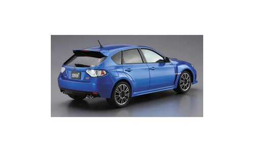 Aoshima Subaru GRB Impreza WRX STI 10 A005834 Rear-Side