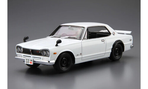 Aoshima Nissan KPGC10 Skyline HT2000GTR 71 A006106 Front-Side