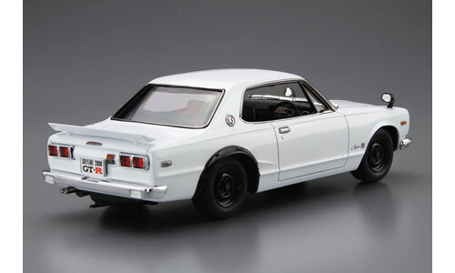 Aoshima Nissan KPGC10 Skyline HT2000GTR 71 A006106 Rear-Side