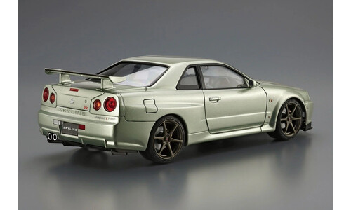 Aoshima Nissan BNR34 Skyline GTR Vspec II NUR. 02 A006275 Right-Rear