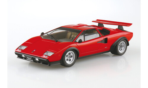 Aoshima 75 Wolf Countach Version 1 A006336 Front Left