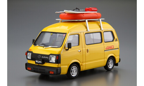 Aoshima Subaru TT1 Sambar High-roof 4wd '80 A006389 Left Front