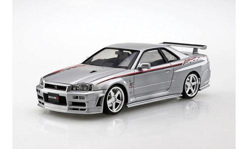 Aoshima Nissan BNR34 Skyline GT-R NISMO S-Tune '04 A006607 Left-Front