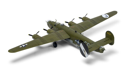 Airfix Consolidated B-24H Liberator A09010 Left-Rear