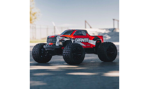 Arrma Granite Grom 1/18 4x4 Monster Truck Red Edition Side