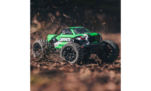 Arrma Granite Grom 4x4 Monster Truck Green Edition ARA2102T3 Right-Side