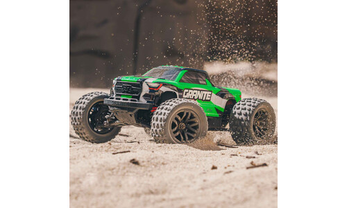 Arrma Granite Grom 4x4 Monster Truck Green Edition ARA2102T3 Left-Side