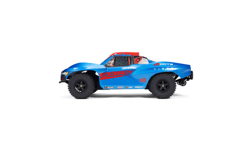 Arrma FURY 223S BLX Brushless Short Course Truck, Blue ARA3521T1 Side