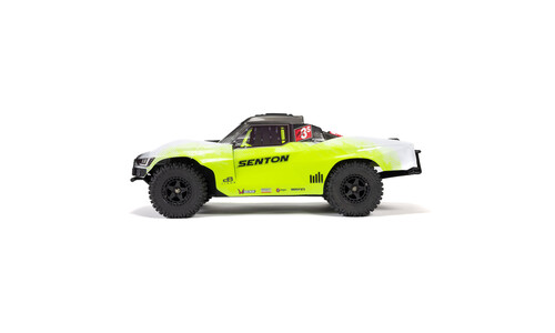 Arrma Senton V4 4X4 BLX Short Course Truck, Yellow ARA4303V4T1 Side