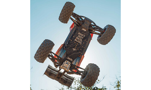 Arrma Kraton V6 BLX 6S Brushless Monster Truck Orange/Blue ARA8608V6T1 Air Action