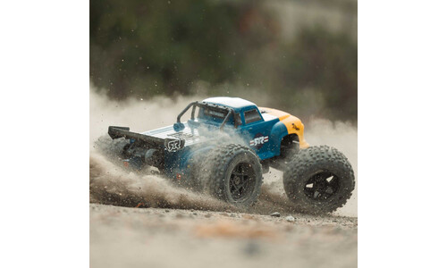 Arrma Notorious V6 Brushless Stunt Truck 6S Blue ARA8611V6T2 Action