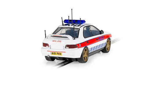 Scalextric Subaru Impreza WRX - Police Edition C4429 Rear