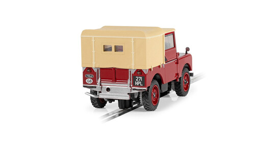 Scalextric Land Rover Series 1 - Poppy Red C4493 Rear