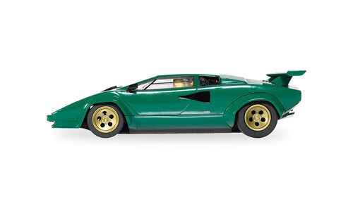 Scalextric Lamborghini Countach - Green C4500 Side